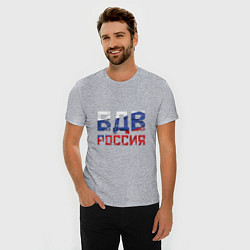 Футболка slim-fit ВДВ Россия, цвет: меланж — фото 2