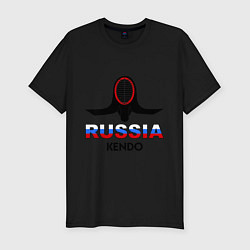 Футболка slim-fit Kendo Russia, цвет: черный