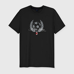 Футболка slim-fit AC Milan - Since 1899 NEW 2022, цвет: черный