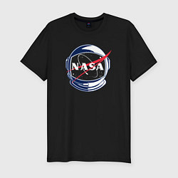 Футболка slim-fit NASA, цвет: черный