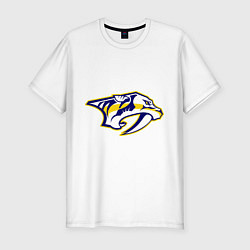 Футболка slim-fit Nashville Predators: Radulov 47, цвет: белый