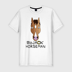 Футболка slim-fit BoJack Horseman, цвет: белый