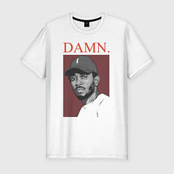 Футболка slim-fit Kendrick Lamar: DAMN, цвет: белый