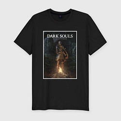 Футболка slim-fit Dark Souls: Remastered, цвет: черный