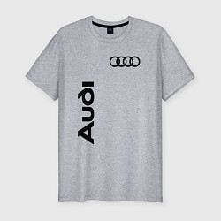 Мужская slim-футболка Audi Style