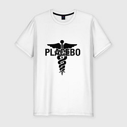 Футболка slim-fit Placebo, цвет: белый