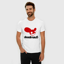 Футболка slim-fit DeadMau5, цвет: белый — фото 2