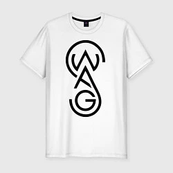 Футболка slim-fit SWAG Symbol, цвет: белый