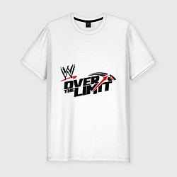 Футболка slim-fit WWE Over the limit, цвет: белый