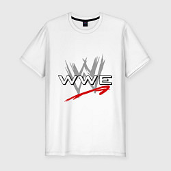 Футболка slim-fit WWE Fight, цвет: белый