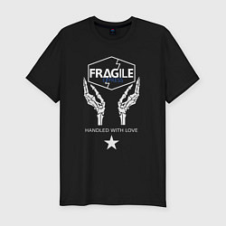 Футболка slim-fit Fragile Express, цвет: черный