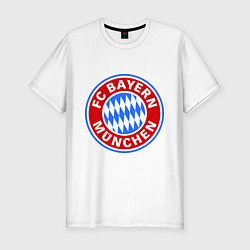 Футболка slim-fit Bayern Munchen FC, цвет: белый