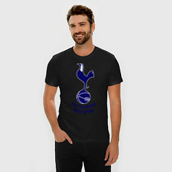 Футболка slim-fit Tottenham FC, цвет: черный — фото 2