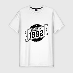 Мужская slim-футболка Made in 1992