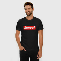 Футболка slim-fit Senpai Supreme, цвет: черный — фото 2