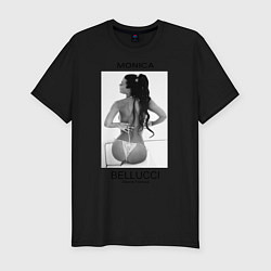 Футболка slim-fit Monica Bellucci: Donna Famosa, цвет: черный