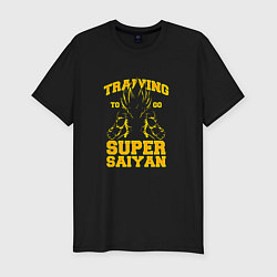 Футболка slim-fit Super Saiyan Training, цвет: черный