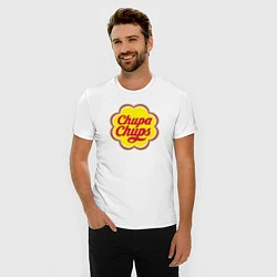 Футболка slim-fit Chupa-Chups, цвет: белый — фото 2