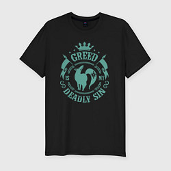 Футболка slim-fit Greed: Deadly Sin, цвет: черный