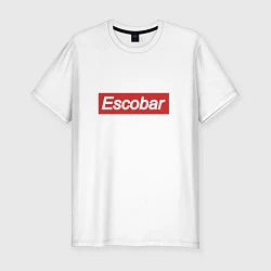 Футболка slim-fit Escobar Supreme, цвет: белый