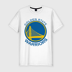 Футболка slim-fit Golden state Warriors, цвет: белый