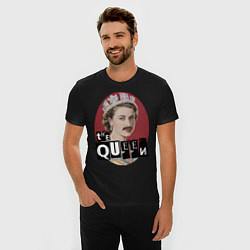 Футболка slim-fit The Queen, цвет: черный — фото 2