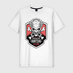 Футболка slim-fit Predator: Hunting Club, цвет: белый