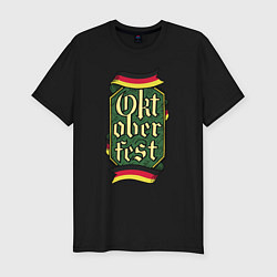 Футболка slim-fit Oktoberfest Germany, цвет: черный