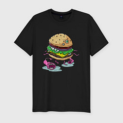 Мужская slim-футболка Chef Burger