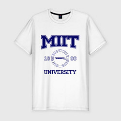 Мужская slim-футболка MIIT University