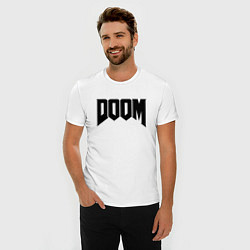 Футболка slim-fit DOOM, цвет: белый — фото 2