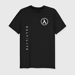 Футболка slim-fit HALF-LIFE, цвет: черный