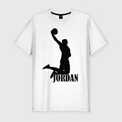 Футболка slim-fit Jordan Basketball, цвет: белый