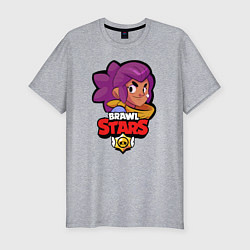 Футболка slim-fit Brawl Stars 7, цвет: меланж