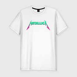 Футболка slim-fit METALLICA, цвет: белый