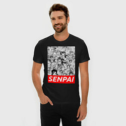 Футболка slim-fit SENPAI, цвет: черный — фото 2