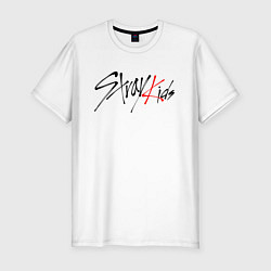 Футболка slim-fit STRAY KIDS FELIX, цвет: белый