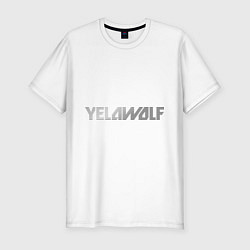 Футболка slim-fit Yelawolf metalic, цвет: белый