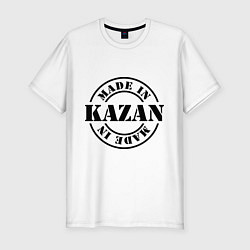 Футболка slim-fit Made in Kazan, цвет: белый