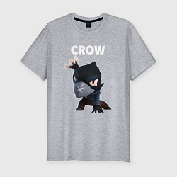 Футболка slim-fit Brawl Stars, цвет: меланж