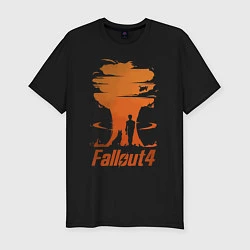 Футболка slim-fit Fallout 4, цвет: черный