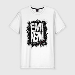 Мужская slim-футболка EMINEM