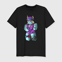 Футболка slim-fit ROBLOX, цвет: черный