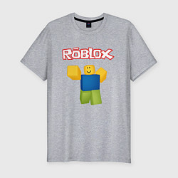 Футболка slim-fit ROBLOX, цвет: меланж