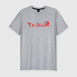 Футболка slim-fit DEVIL MAY CRY DMC, цвет: меланж