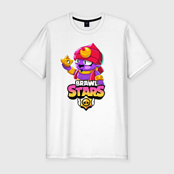 Футболка slim-fit BRAWL STARS GENE, цвет: белый