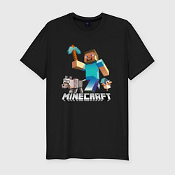 Футболка slim-fit MINECRAFT, цвет: черный