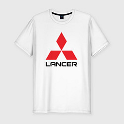 Футболка slim-fit MITSUBISHI LANCER, цвет: белый