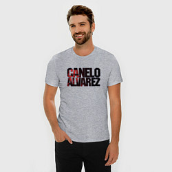 Футболка slim-fit Canelo Alvarez, цвет: меланж — фото 2