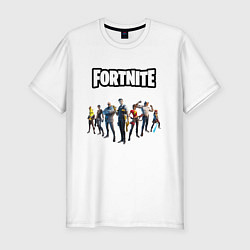 Футболка slim-fit Fortnite 2 глава 2 часть, цвет: белый